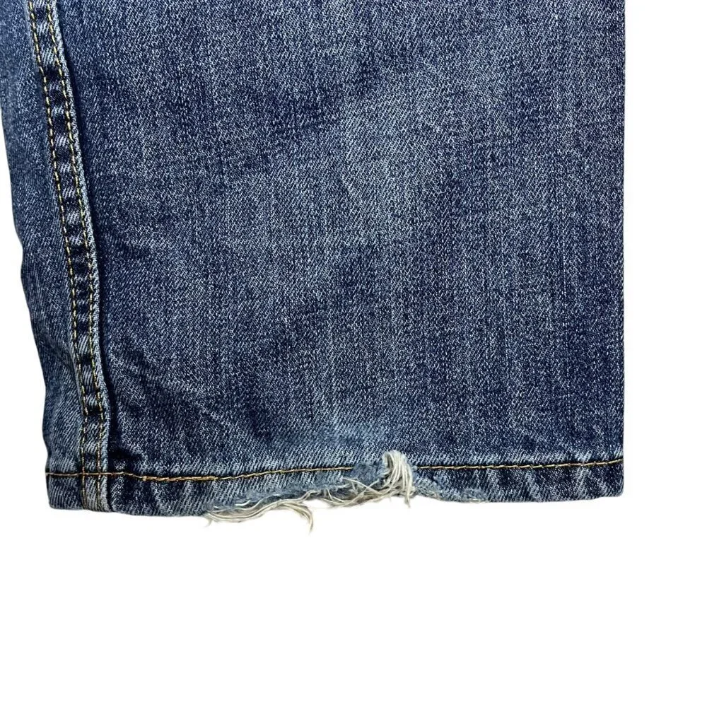 Levi's Men's 33x30 505‎ Original Fit Jeans Classic Straight Leg Blue 100% Cotton